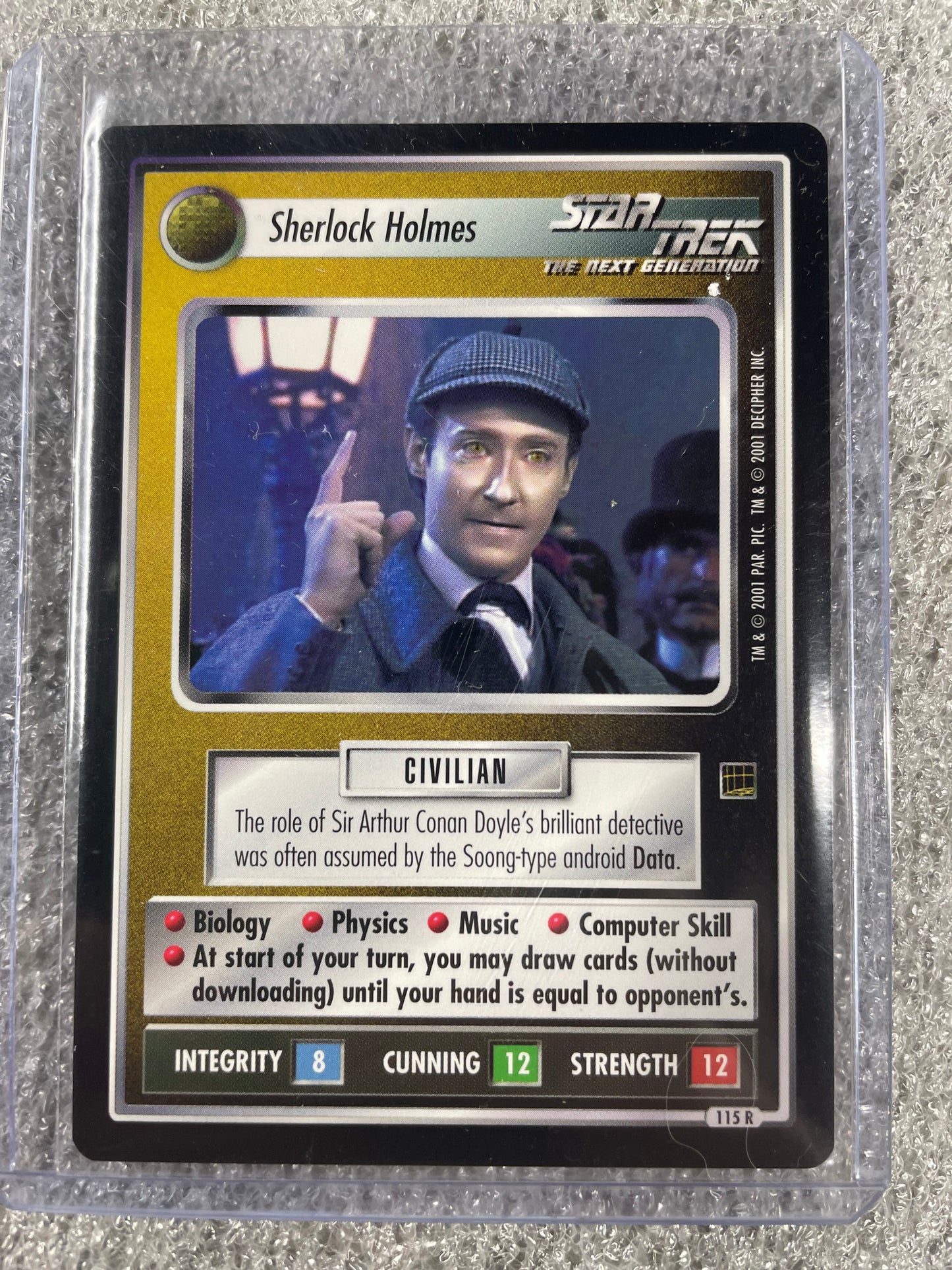 STCCG 1E - Sherlock Holmes