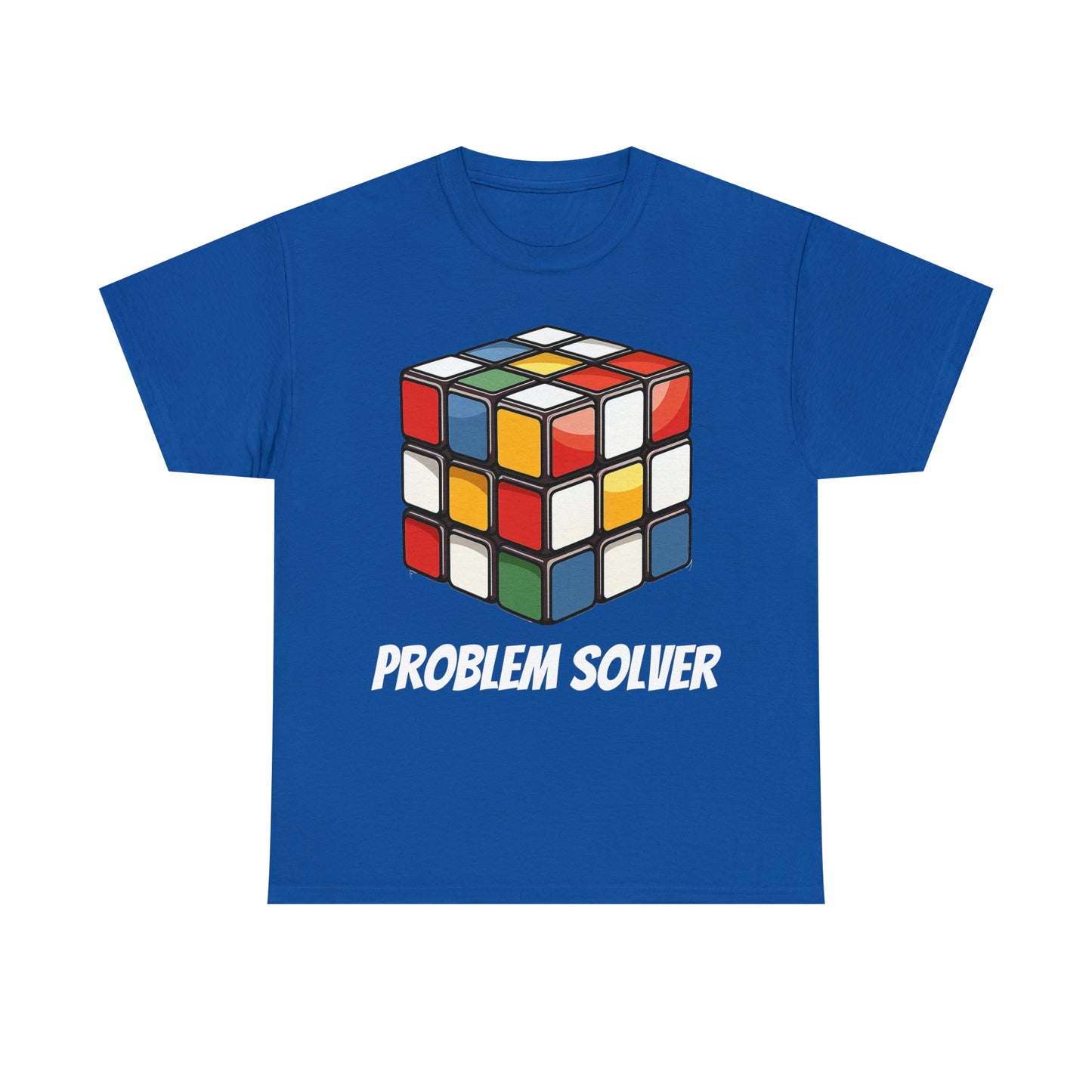 Problem Solver - Cube - Unisex Heavy Cotton Tee