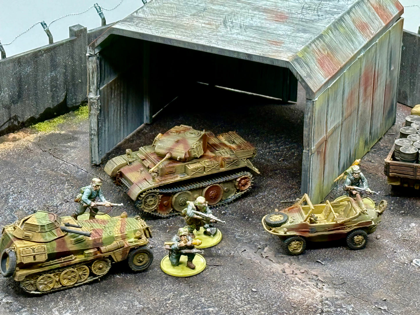 Luchs Panzer 2, SDKFZ, Schwimmwagon LOT