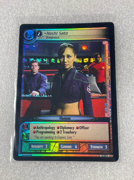 STCCG 2E - Hoshi Sato, Empress - Archive Portrait Foil