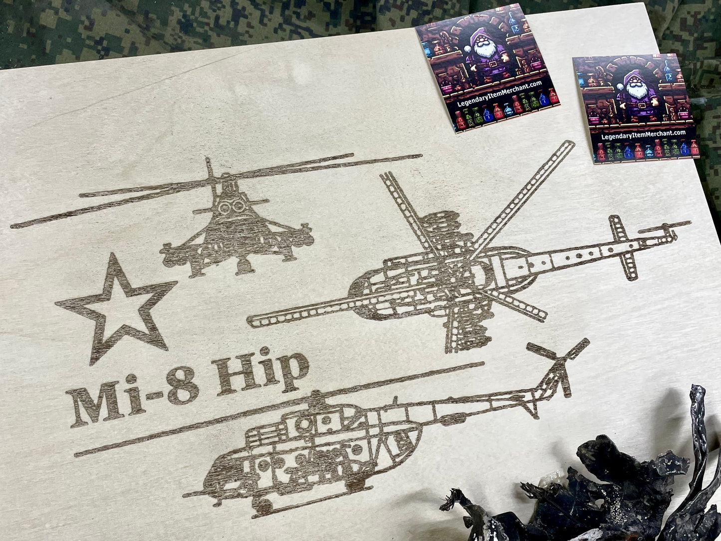 Mi-8 “Hip” Plaque #110 — FREE SHIPPING