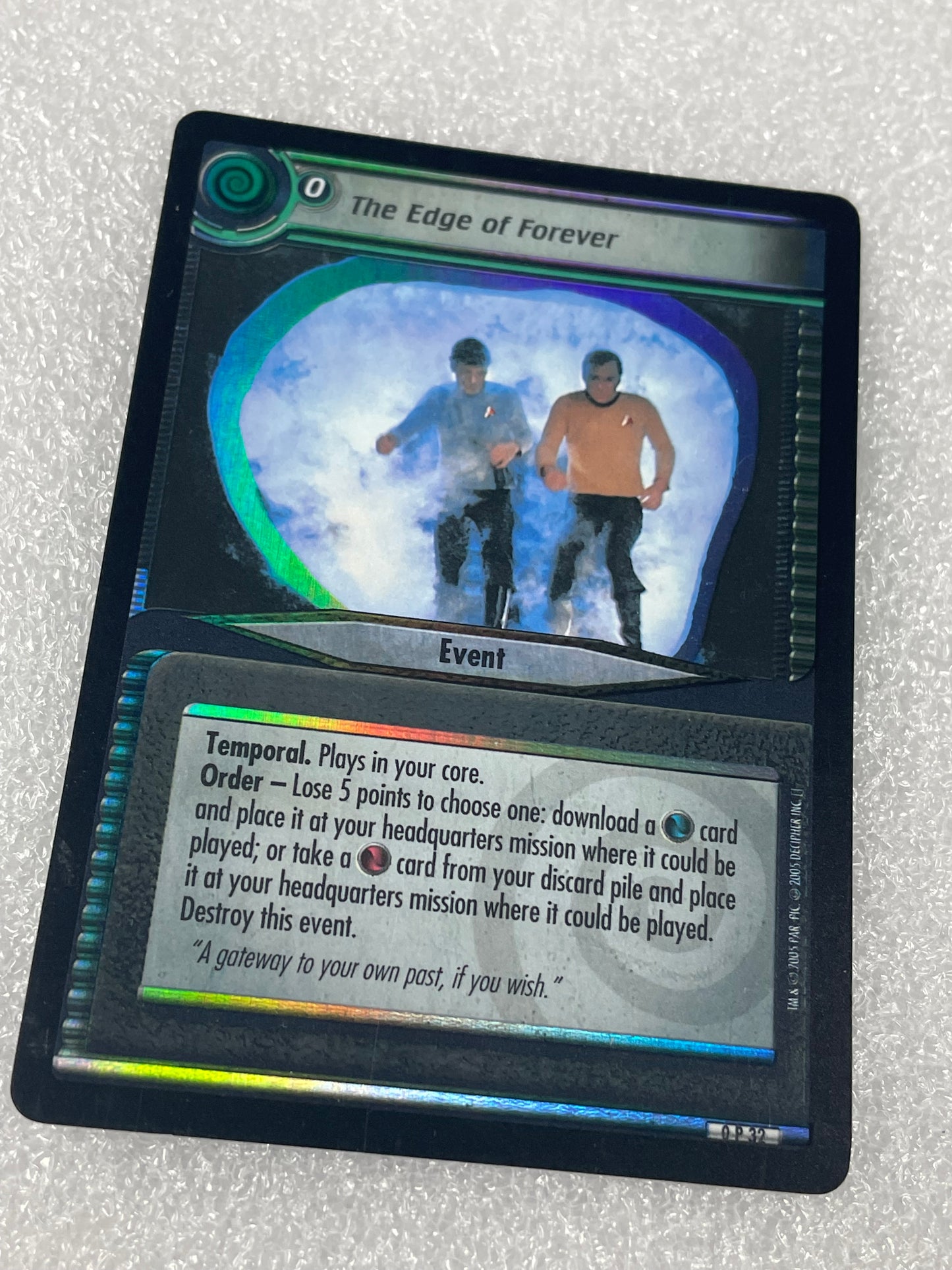 STCCG 2E - The Edge of Forever - Archive Foil