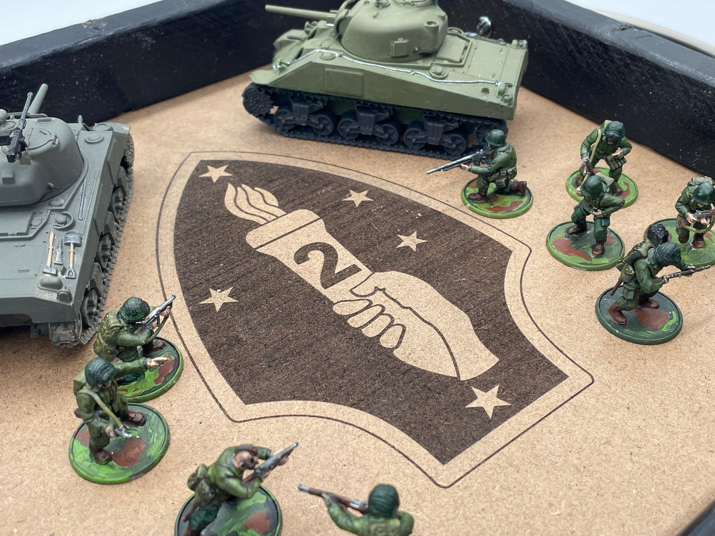 Tournament Tray - 2nd Marine Division - FREE SHIPPING