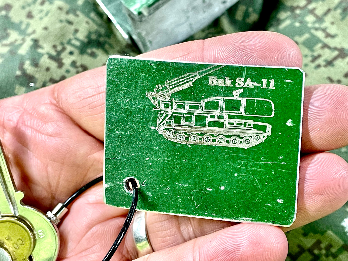 Buk Missile Keychain #7