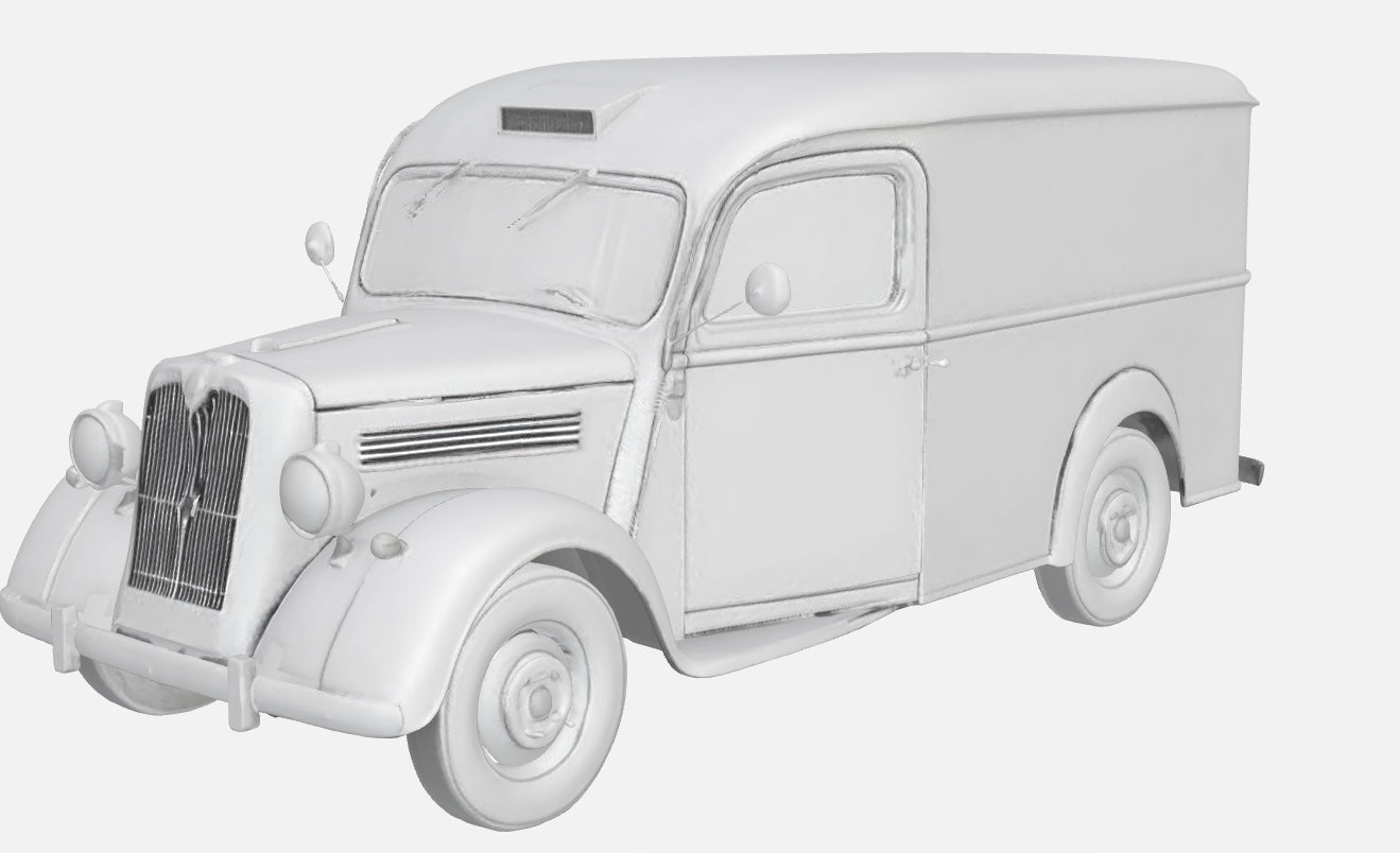 European Delivery Truck