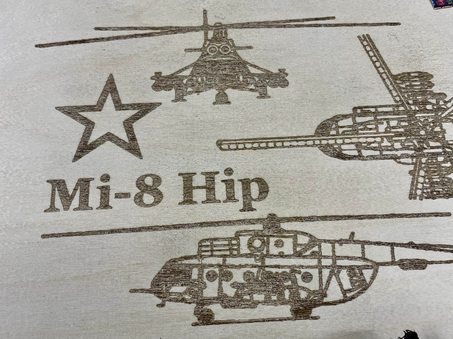 Mi-8 “Hip” Plaque #110 — FREE SHIPPING