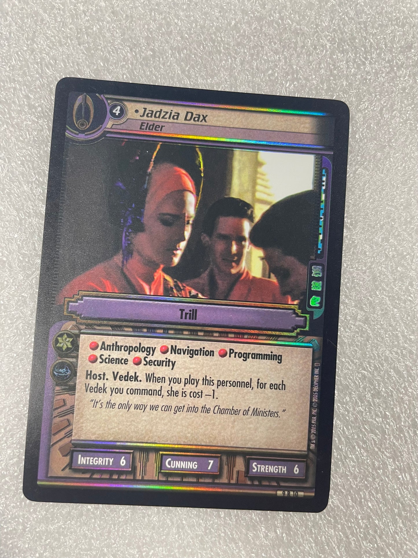 STCCG 2E - Jadzia Dax, Elder - Archive Foil