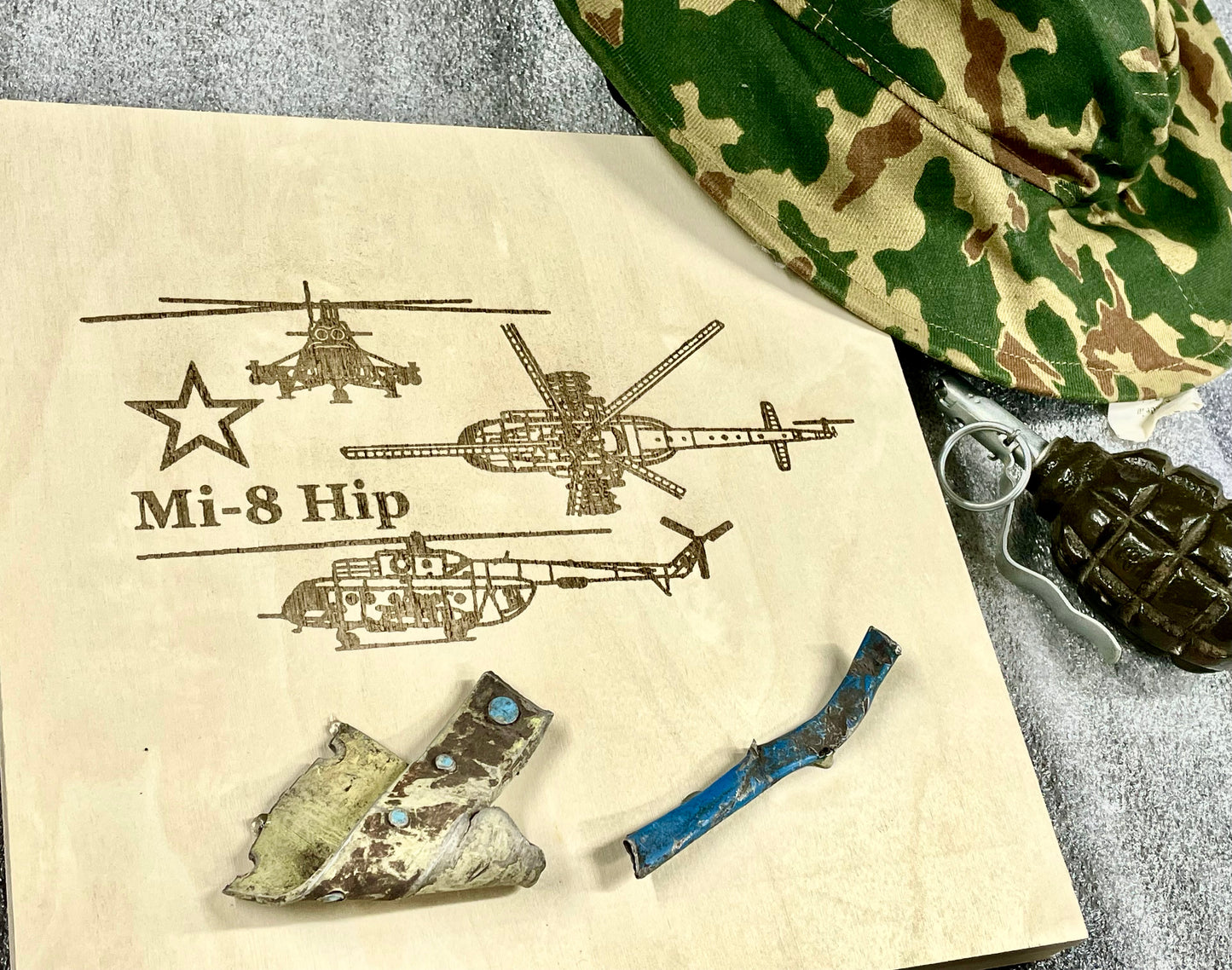 Mi-8 “Hip” Plaque #111 — FREE SHIPPING —-SUPER SALE