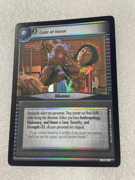 STCCG 2E - Code of Honor - Archive Foil