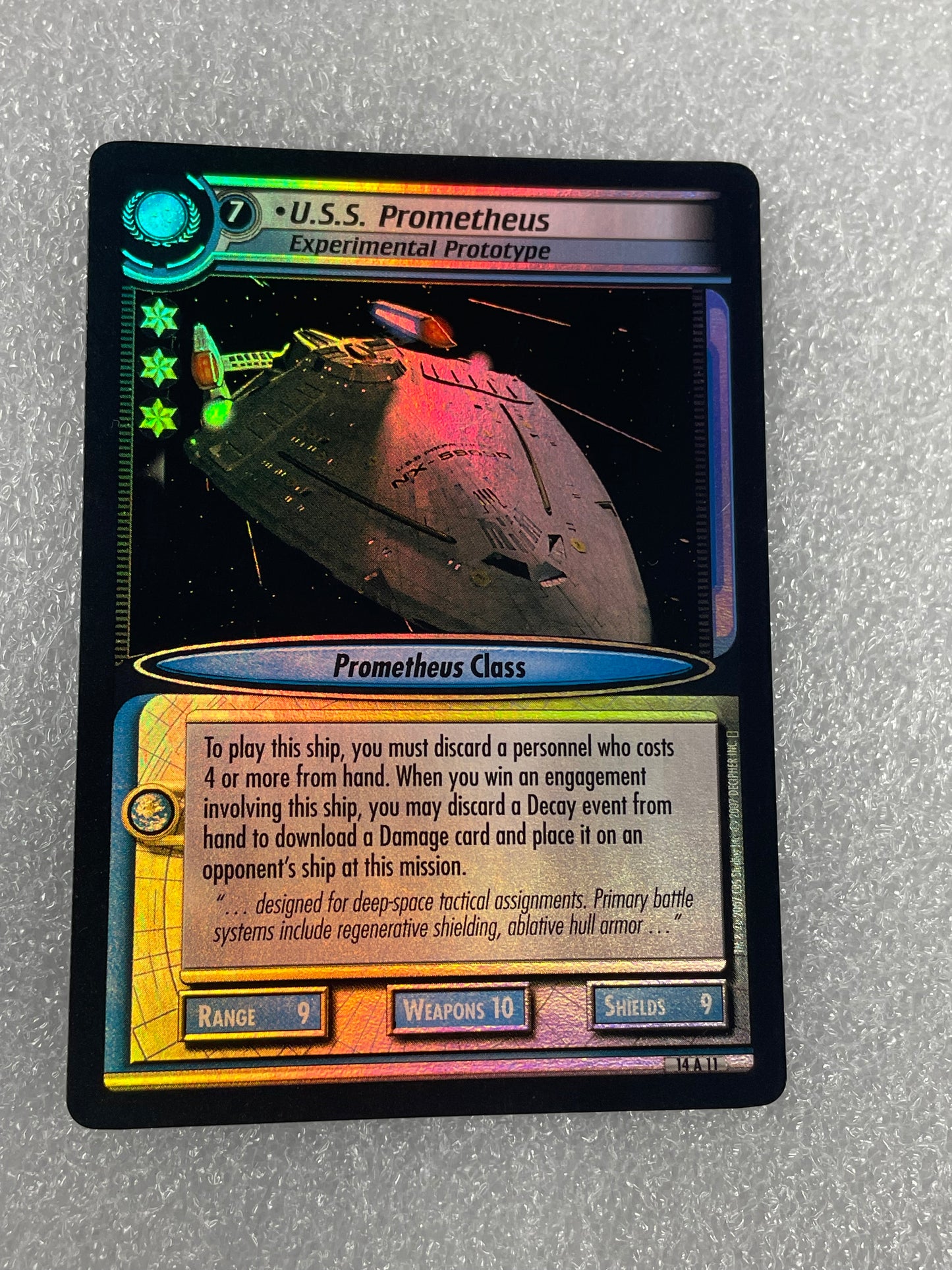 STCCG 2E - U.S.S. Prometheus, Experimental Prototype - Archive Foil —FREE SHIPPING