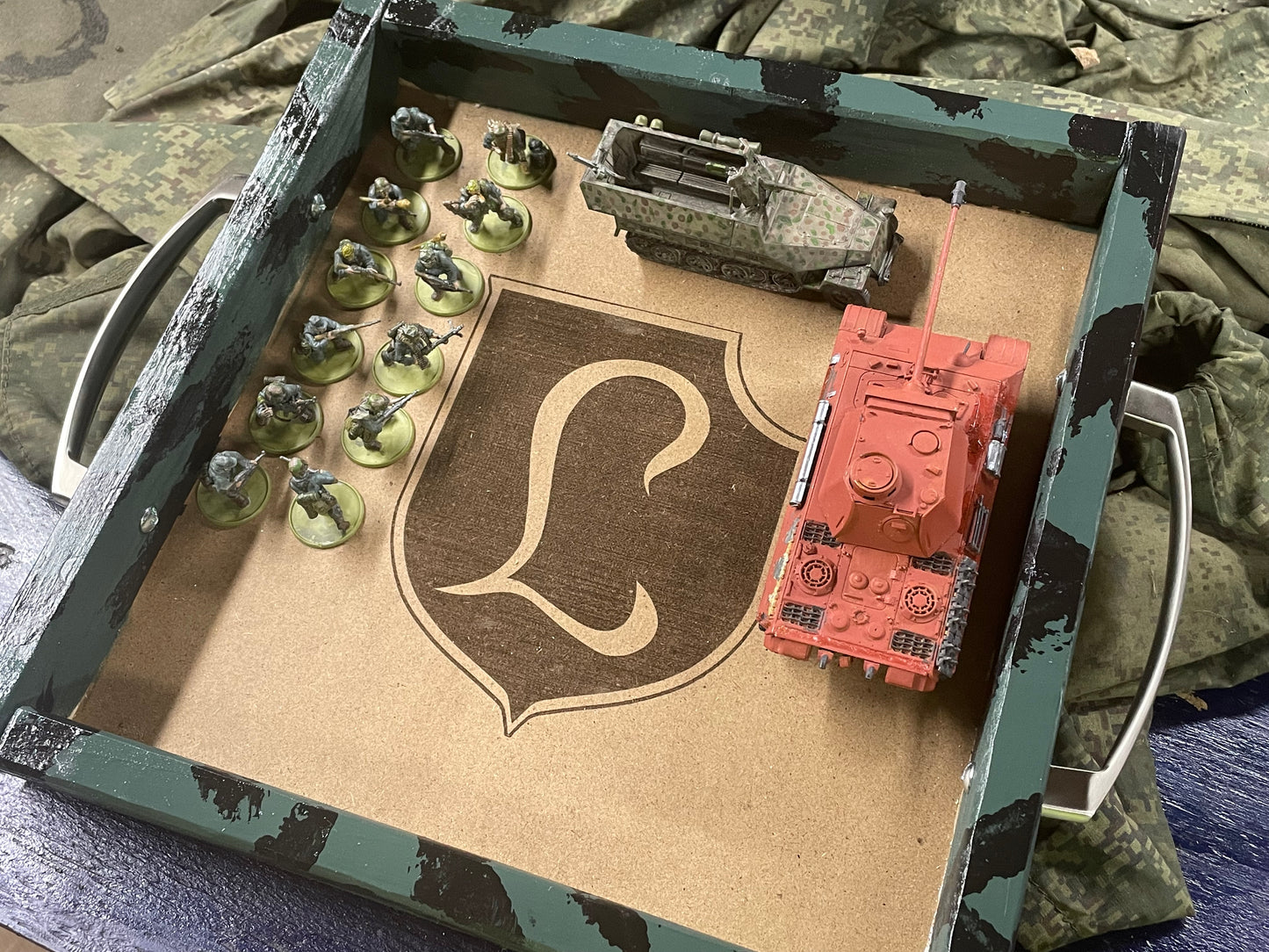 Tournament Tray - Panzer Division Lehr - FREE SHIPPING