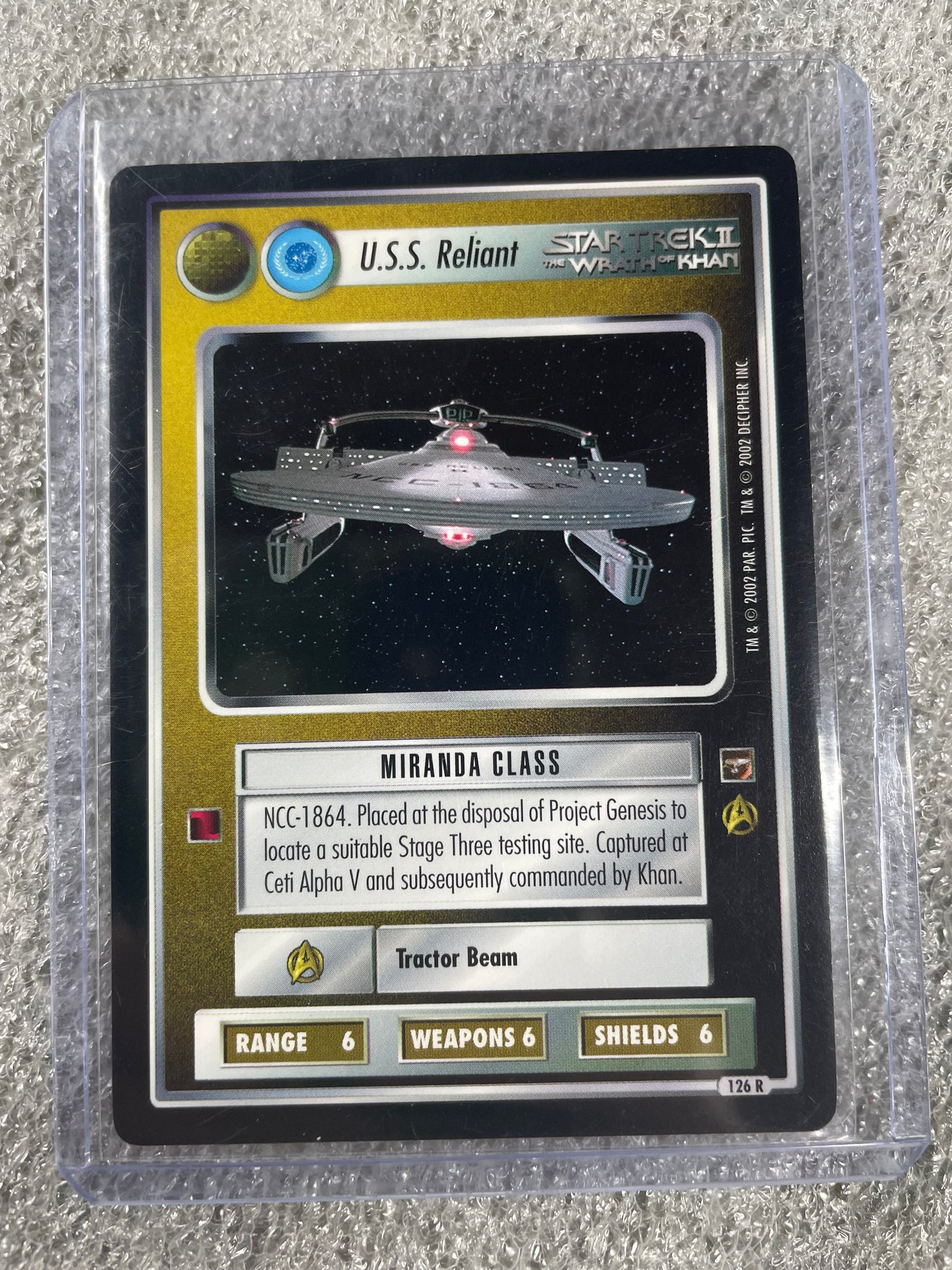 STCCG 1E - TMP - USS Reliant (NA) #2