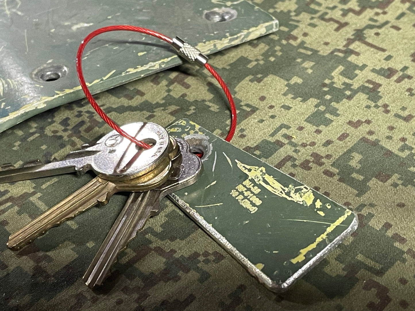 SU-25 (RF-91969 10R)- Keychain #10B