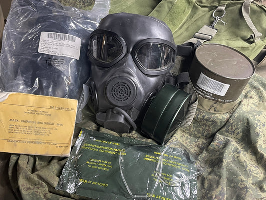 M45 Landwarrior Gas Mask Package Complete