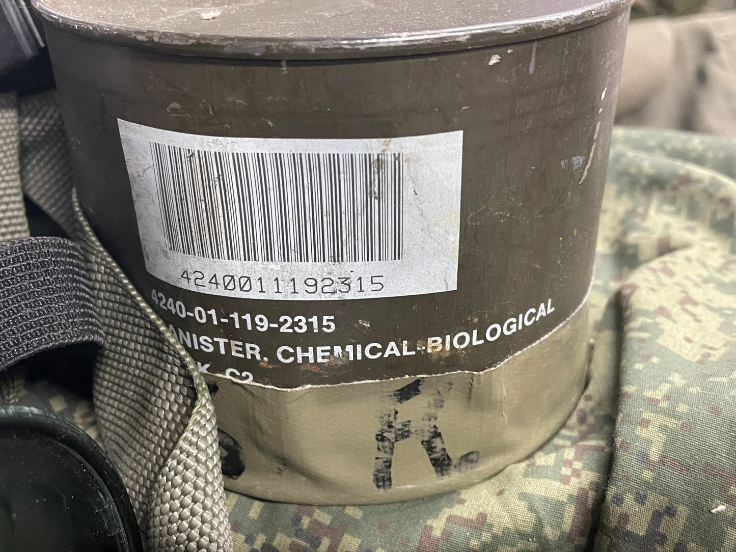 M45 Landwarrior Gas Mask Package Complete