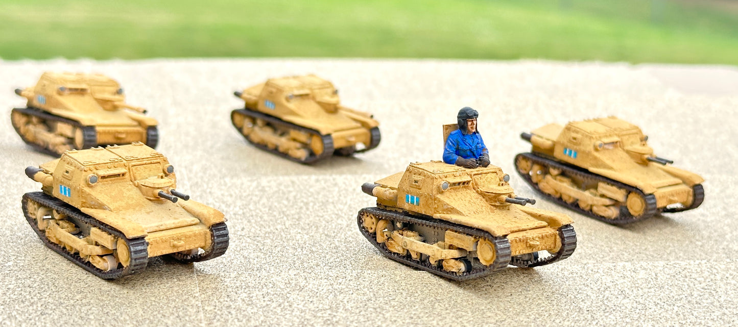 L3 Tankette - MG and Solothurn AT