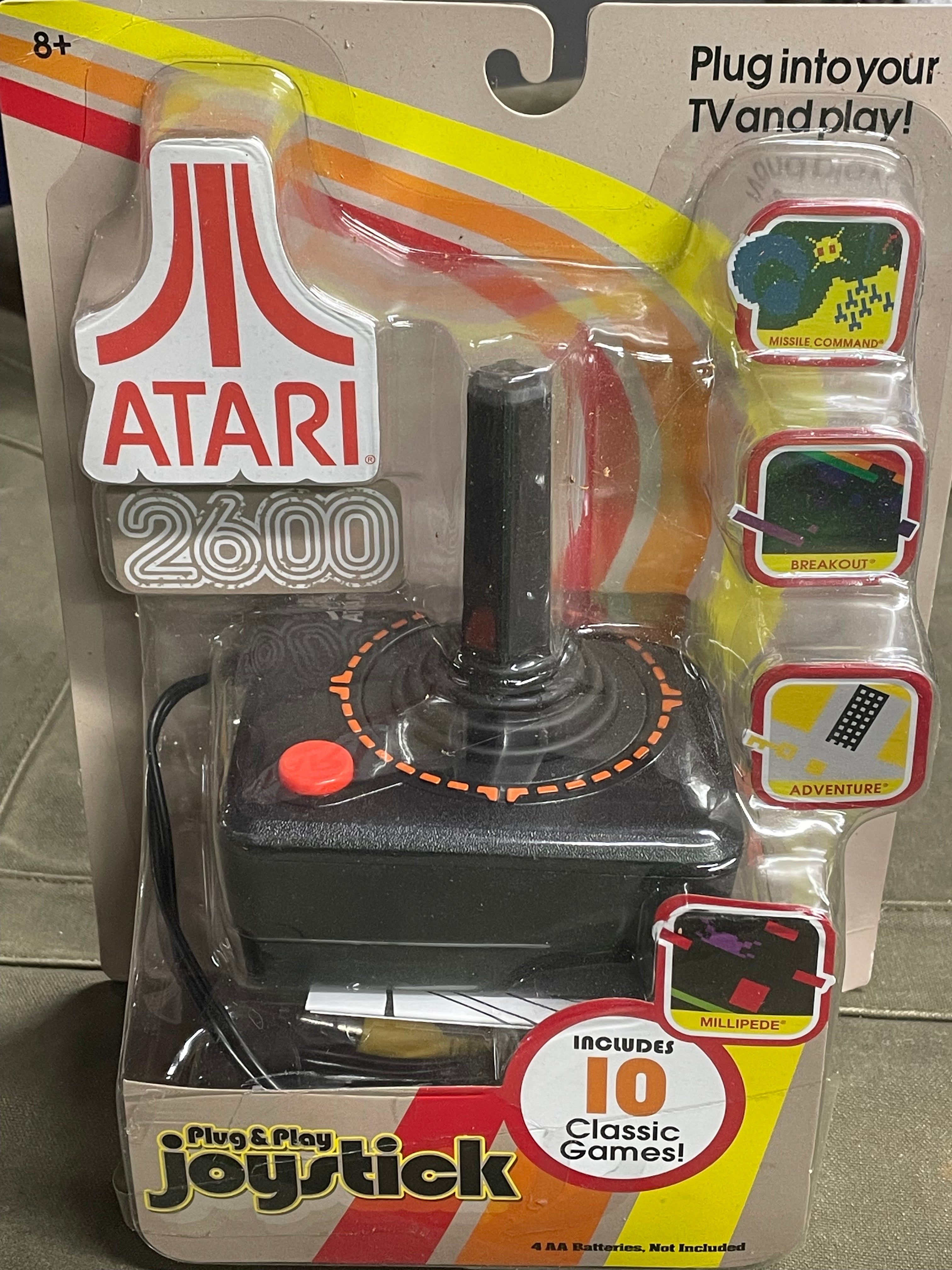 Atari Plug and Play Joystick 2600 Retro System – Legendary Item Merchant