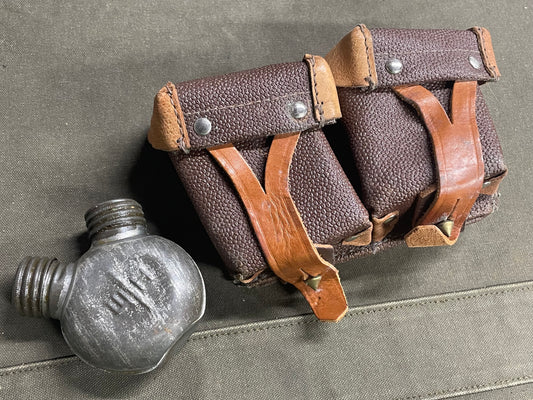 Russian Mosin Pouch and Oil Bottle