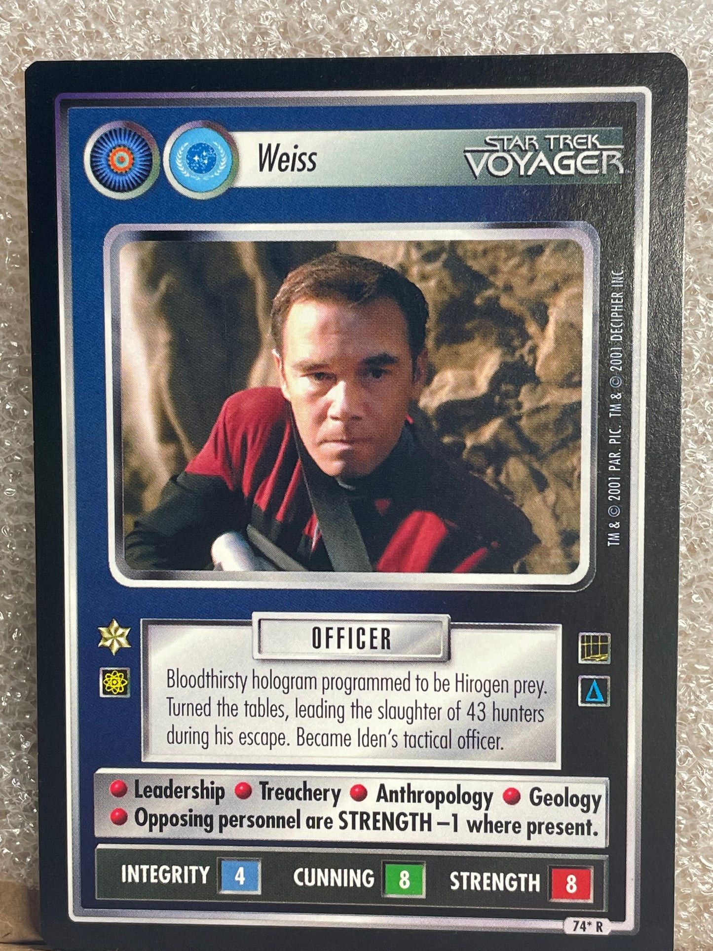 STCCG 1E Weiss - Hirogen