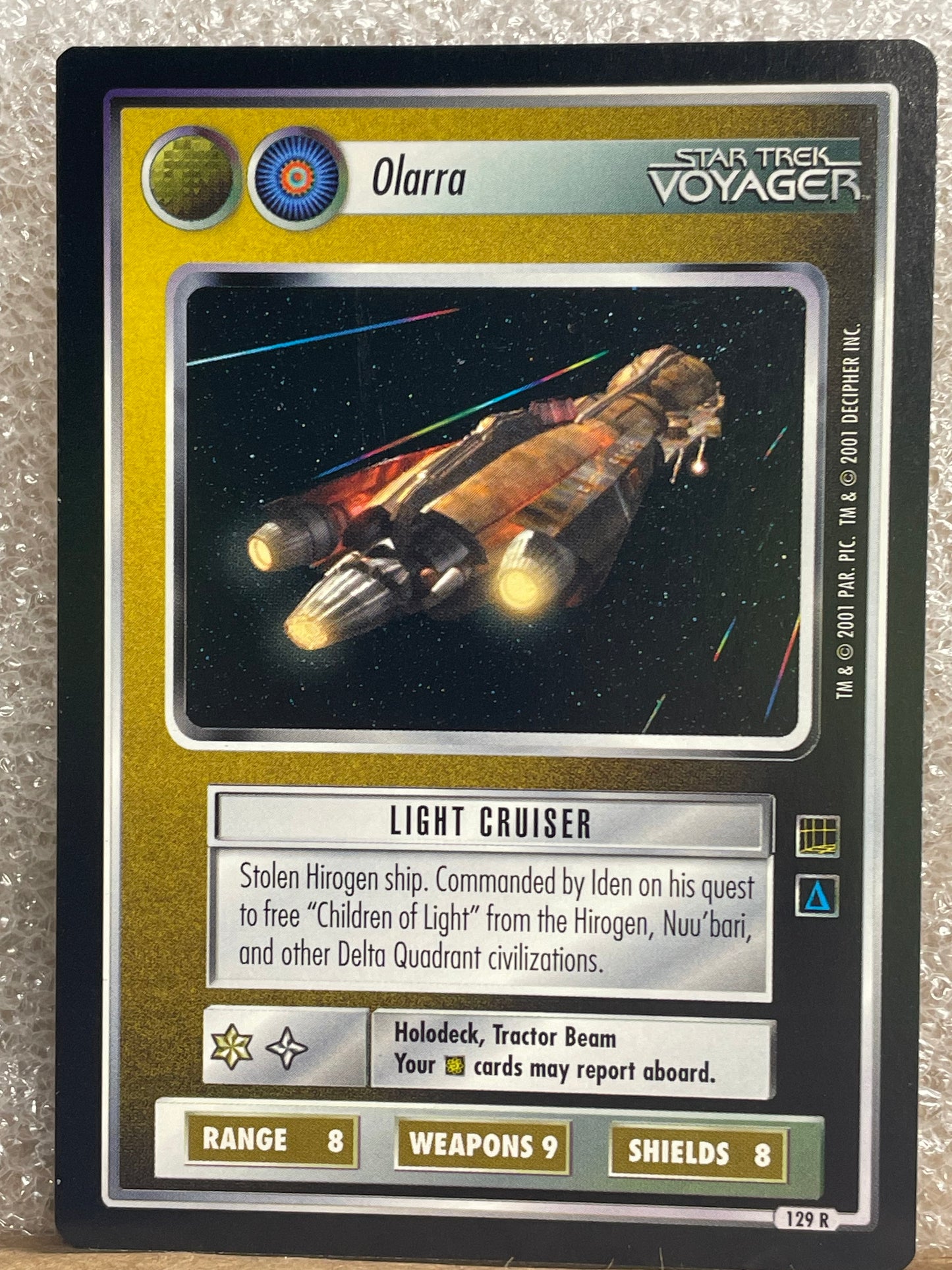 STCCG 1E - Non-Aligned and Hirogen Olarra