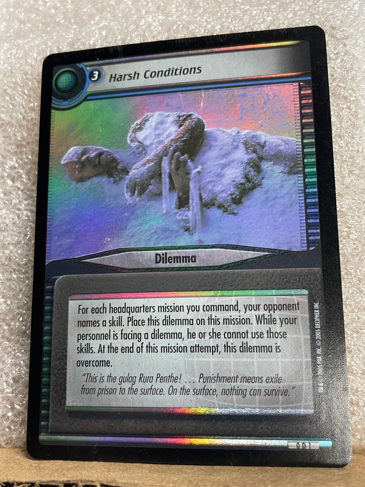 STCCG 2E [PROMO] Harsh Conditions