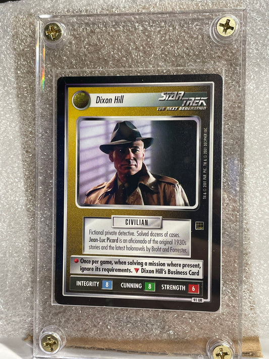 STCCG 1E - Holodeck Adventures - Dixon Hill —FREE SHIPPING