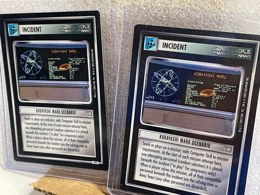 STCCG 1E - AGT - Kobayashi Maru Scenario