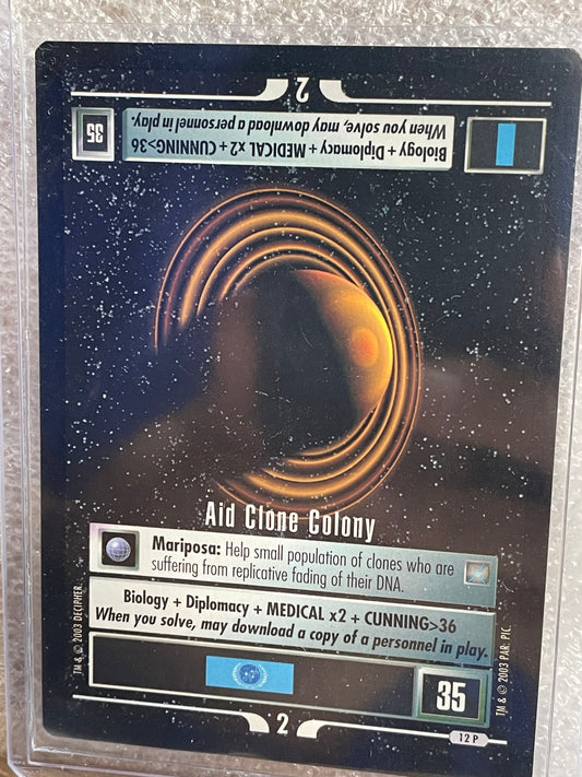 STCCG 1E - AGT - Aid Clone Colony