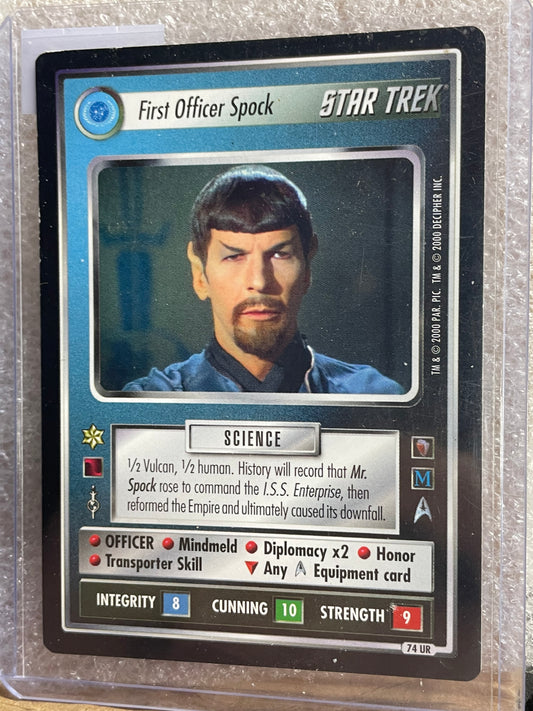 STCCG 1E - Mirror, Mirror - First Officer Spock