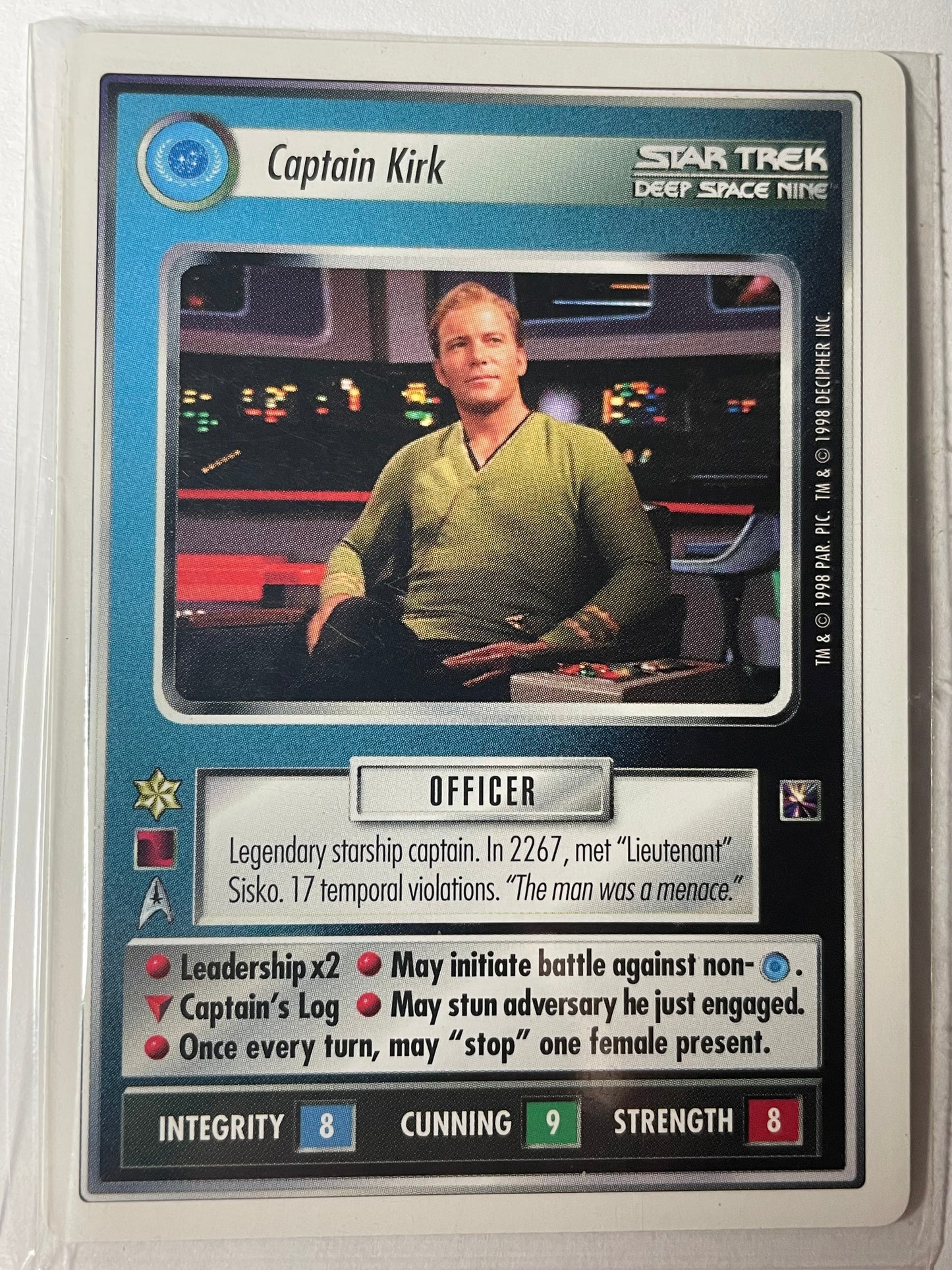 STCCG 1E - WB Preview - Captain Kirk