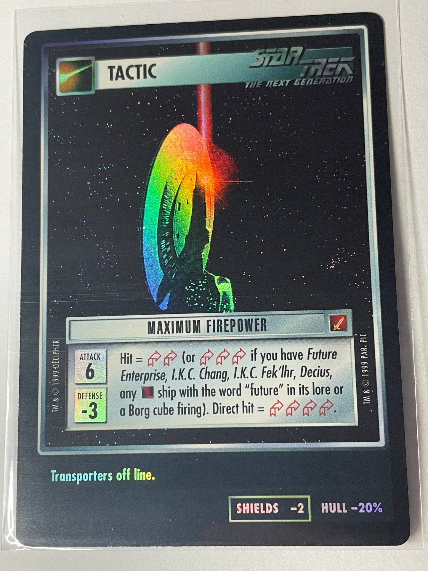 STCCG 1E - BOG - Maximum Firepower [FOIL]