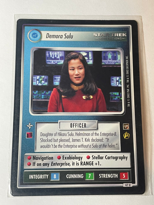 STCCG 1E - TMP - Demora Sulu