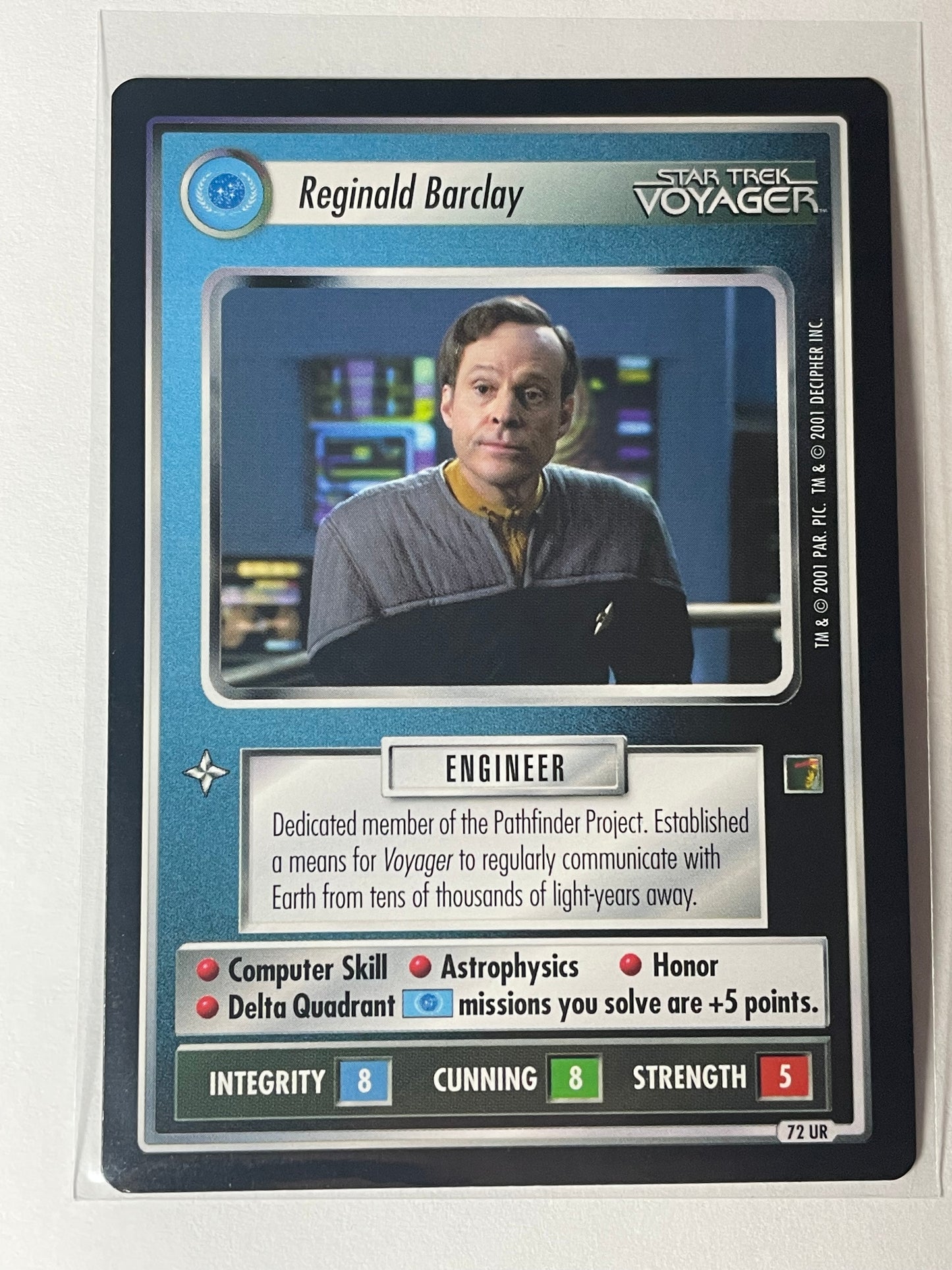 STCCG 1E - The Borg - Reginald Barclay