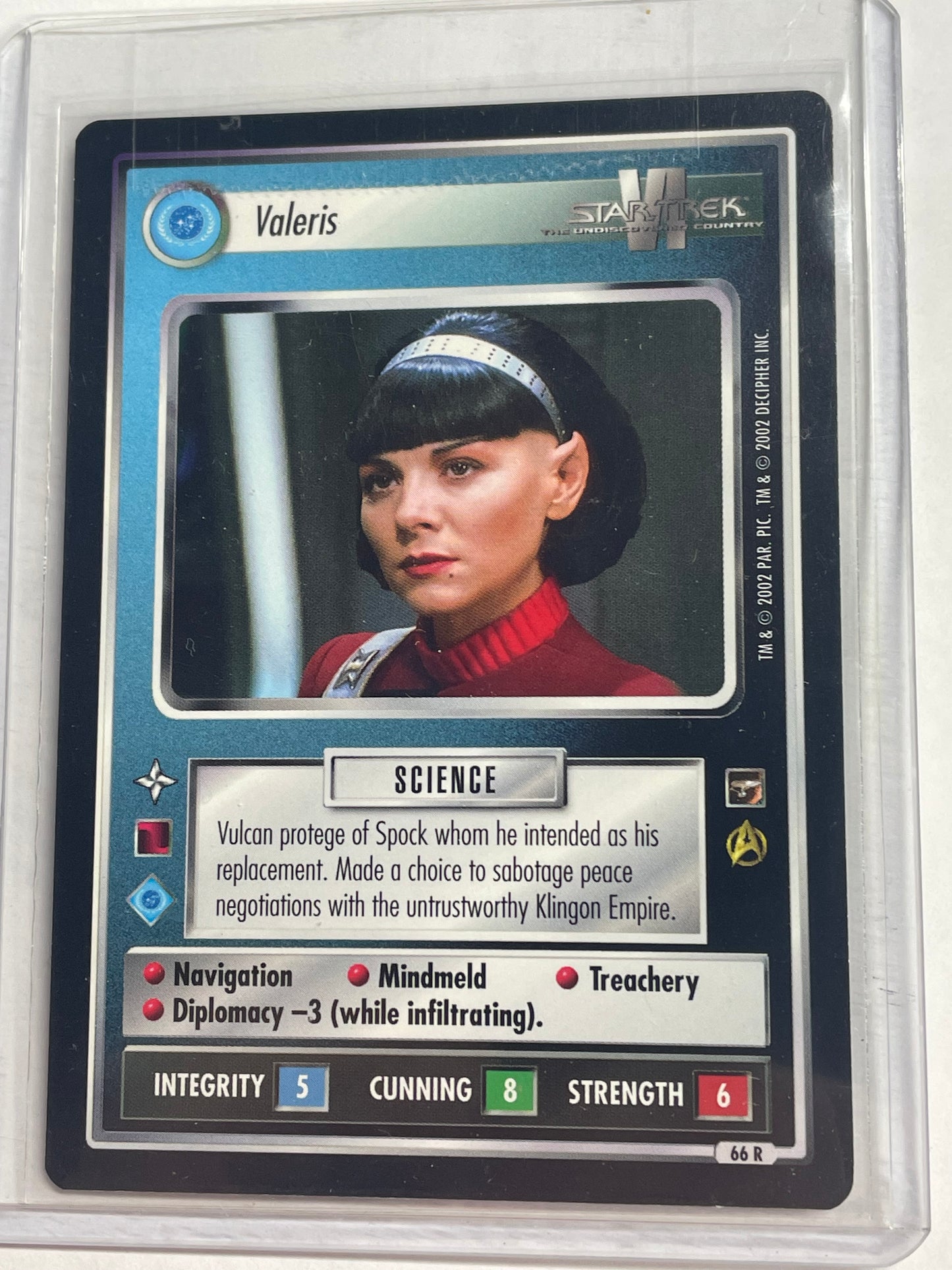 STCCG 1E - TMP - Valeris