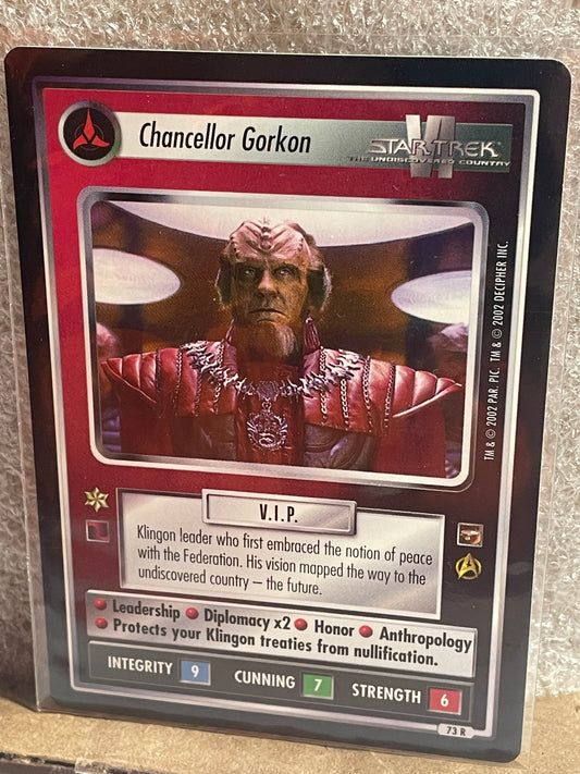 STCCG 1E - TMP - Chancellor Gorkon