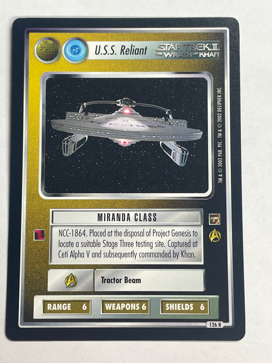 STCCG 1E - TMP - USS Reliant (NA)