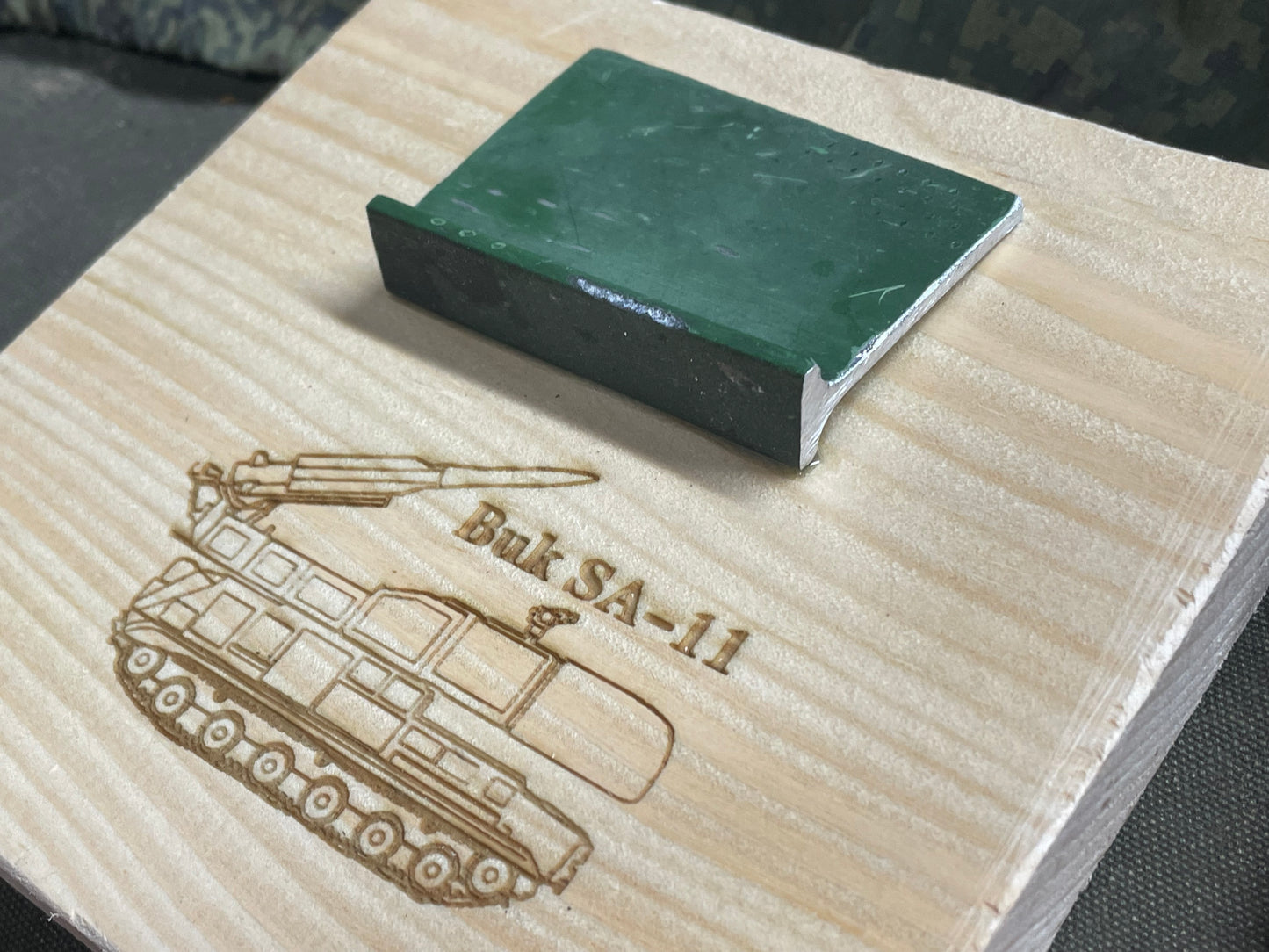 Buk SAM Missile Plaque #10