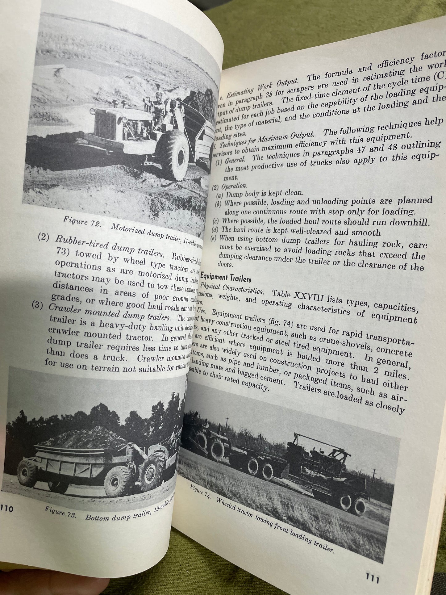 Use of Road and Airfield Construction Equipment - January 1955