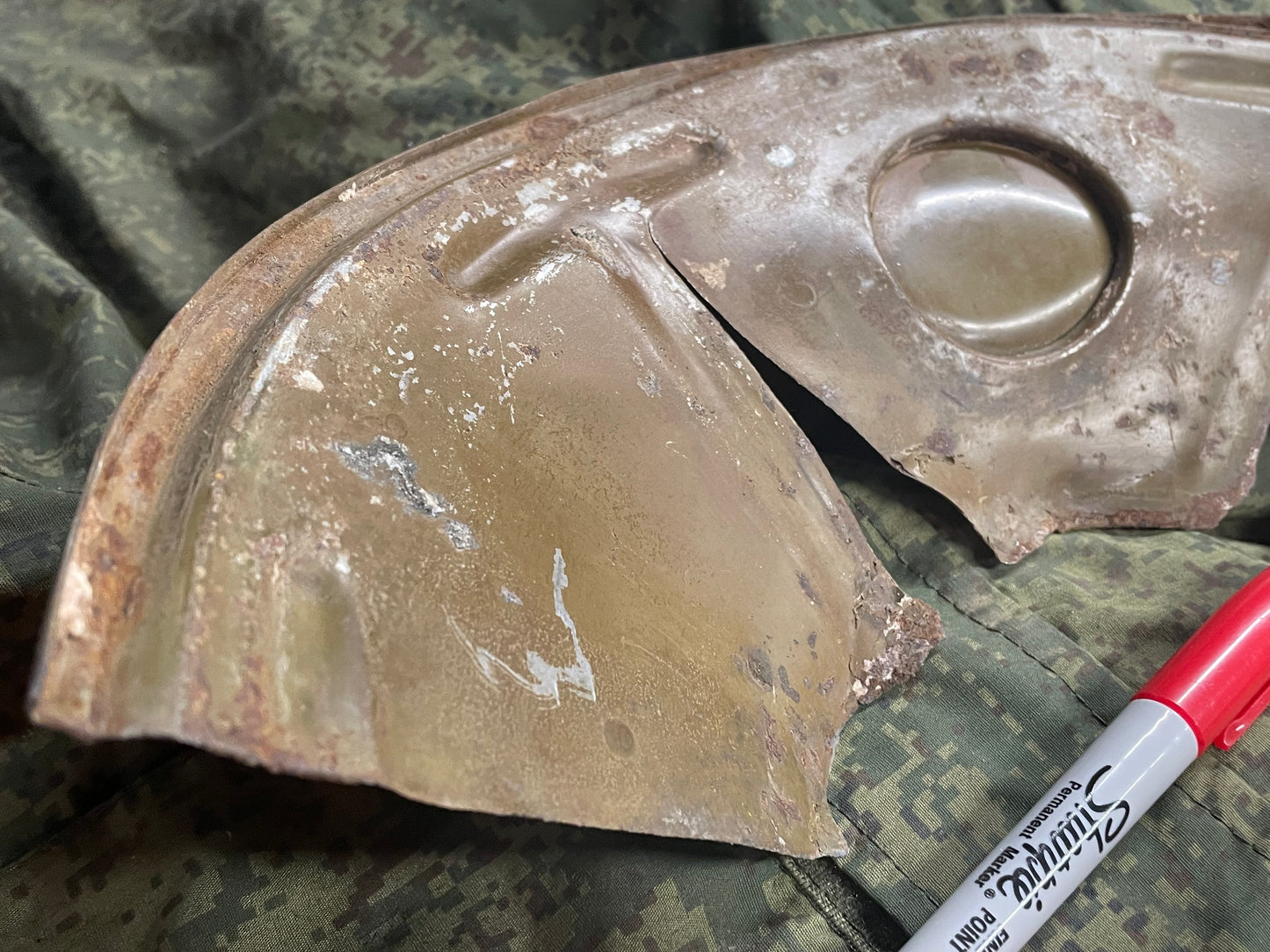 Russian IFV interior hatch component