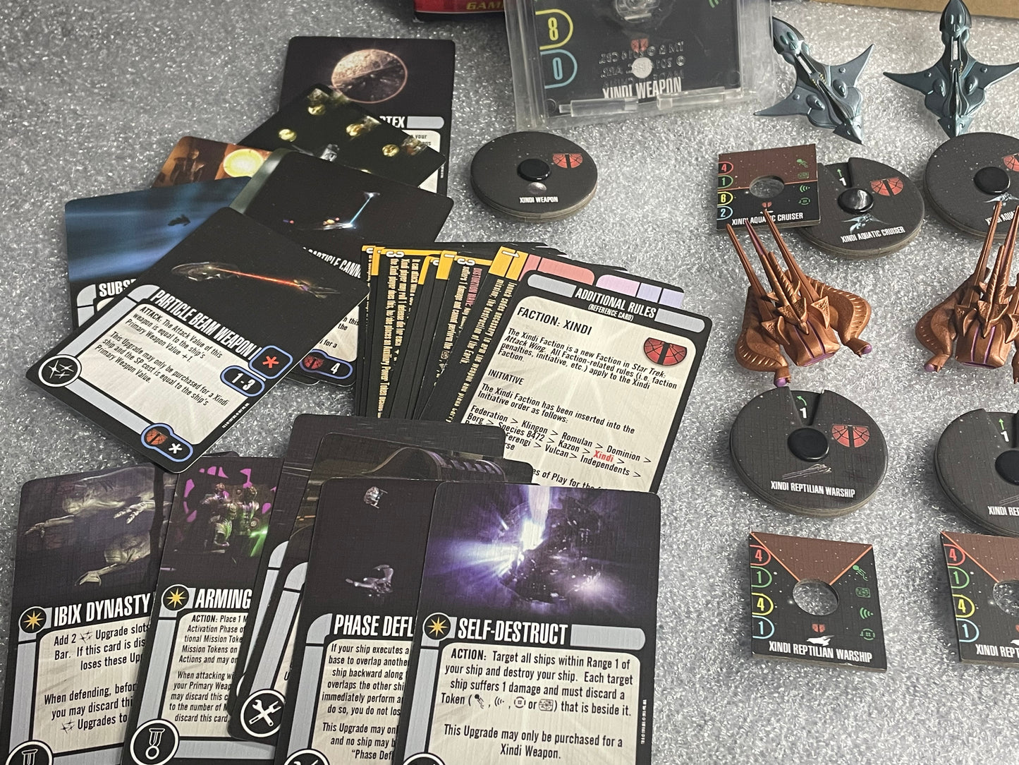 Star Trek Attack Wing - Xindi Weapon Zero plus FLEET