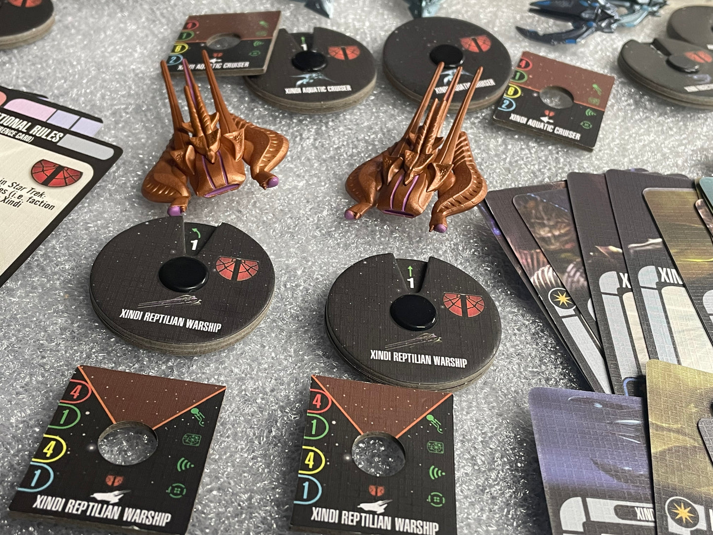 Star Trek Attack Wing - Xindi Weapon Zero plus FLEET