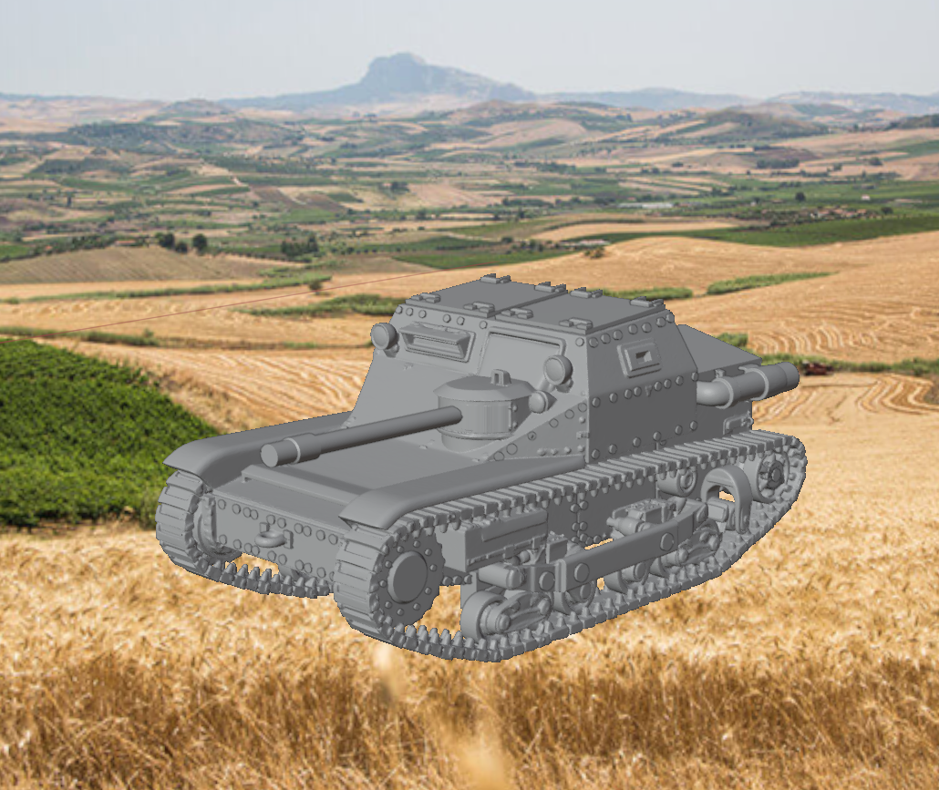 L3 Tankette - MG and Solothurn AT
