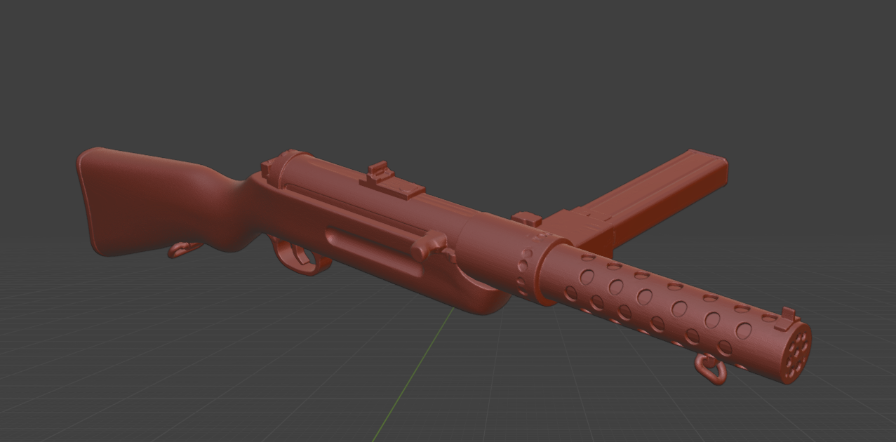 MP-18 Submachine Gun